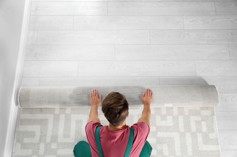 Finished Carpet with Bright Colors