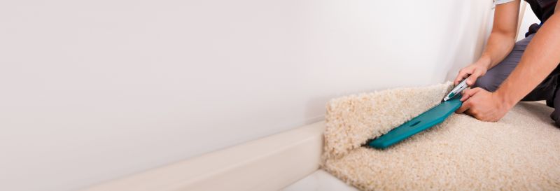 Plush Carpet Installation